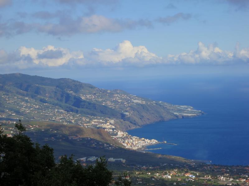 La Palma Foto-Blick auf Santa Cruz de La Palma