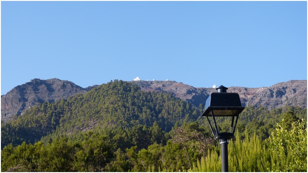 La Palma Foto Ausblick von Roque Faro